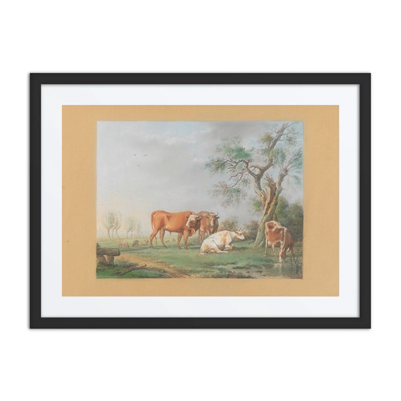 Landscape with Cows