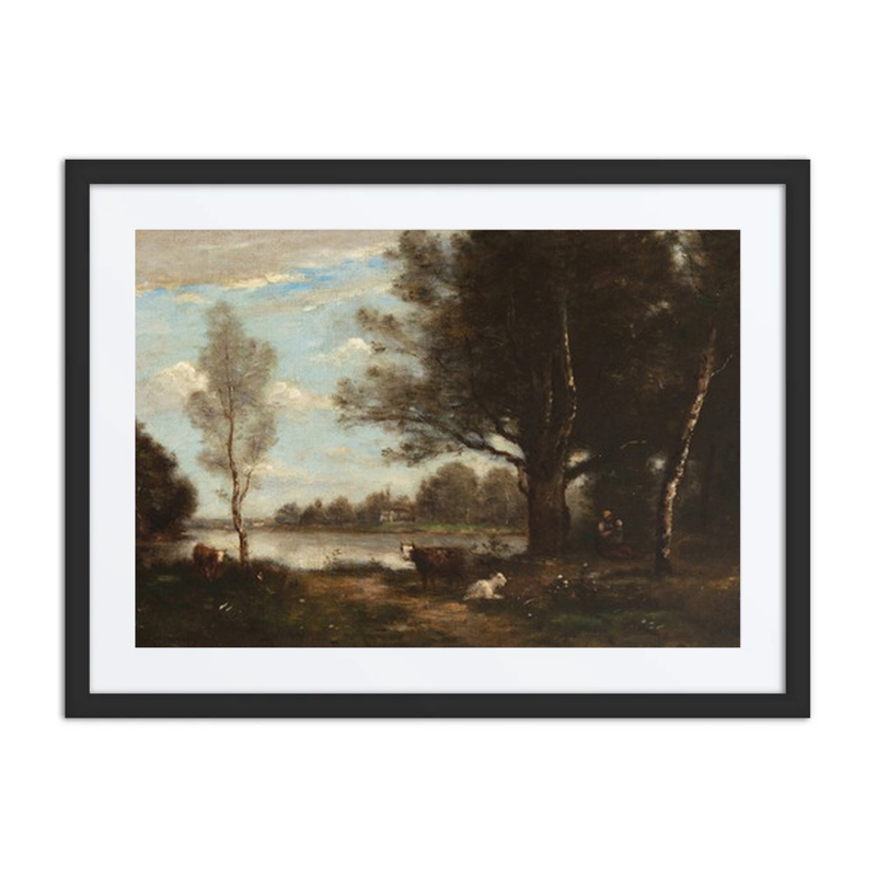 Landscape with Cows