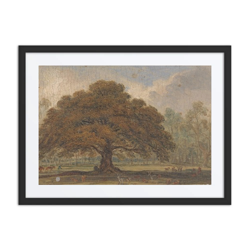 Landscape with Deer Under ‘the Beggar’s Oak’, Dagot’s Park