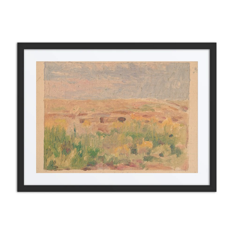 Landscape with Distant Fields