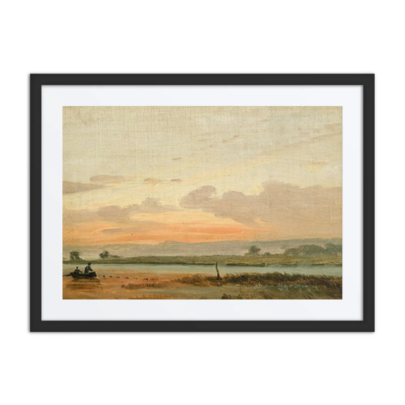 Landscape with Evening Sky