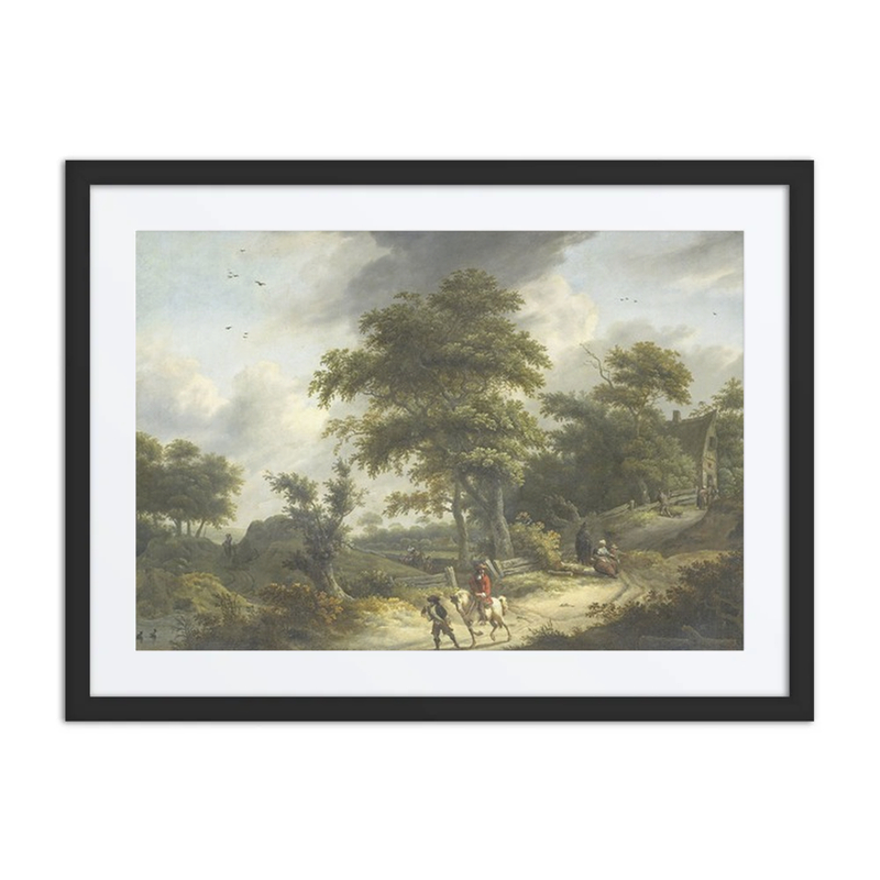Landscape with Falconer