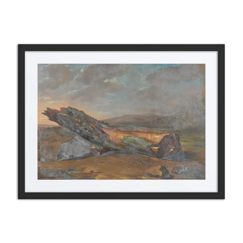 Landscape with Fallen Log