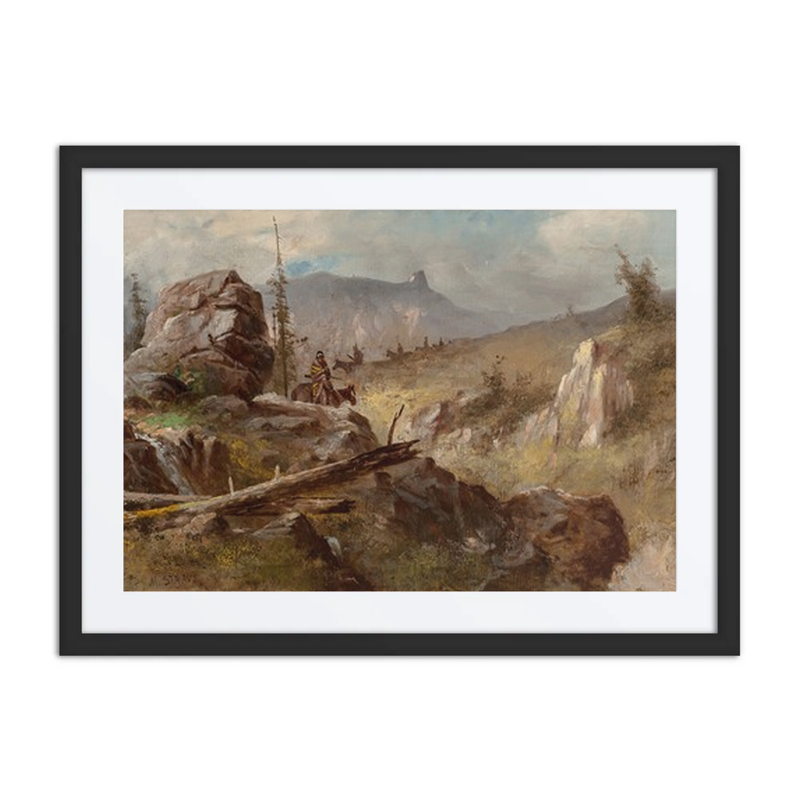 Landscape with Fallen Tree