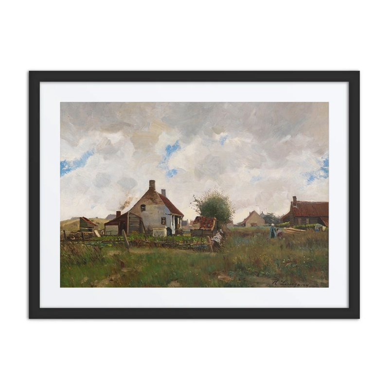 Landscape with Farmhouses