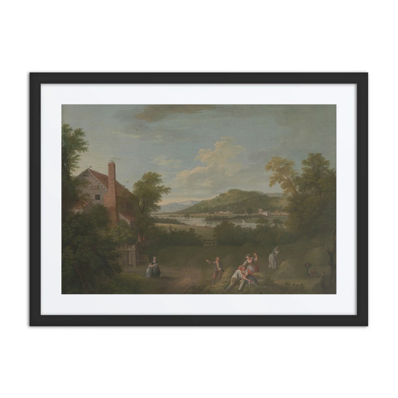 Landscape with Farmworkers