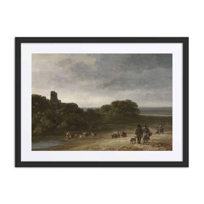 Landscape with Figures and Cattle