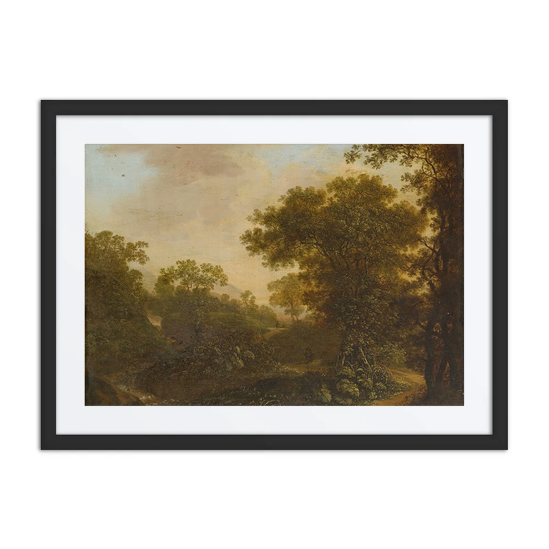 Landscape with Forest Path