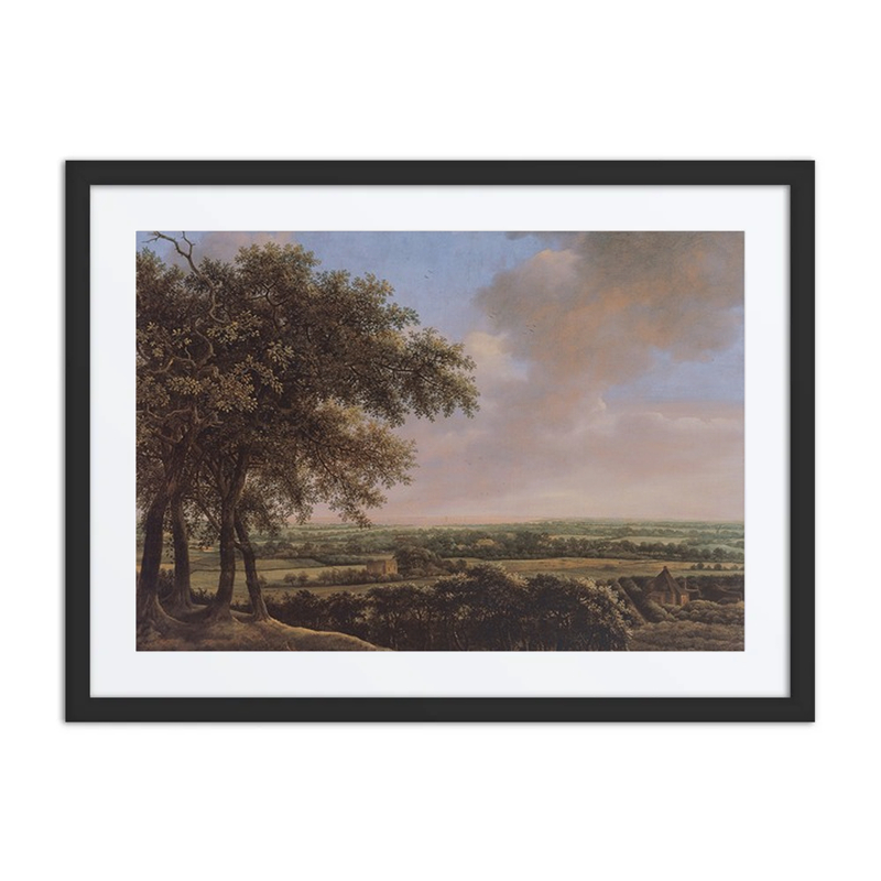 Landscape with Four Trees