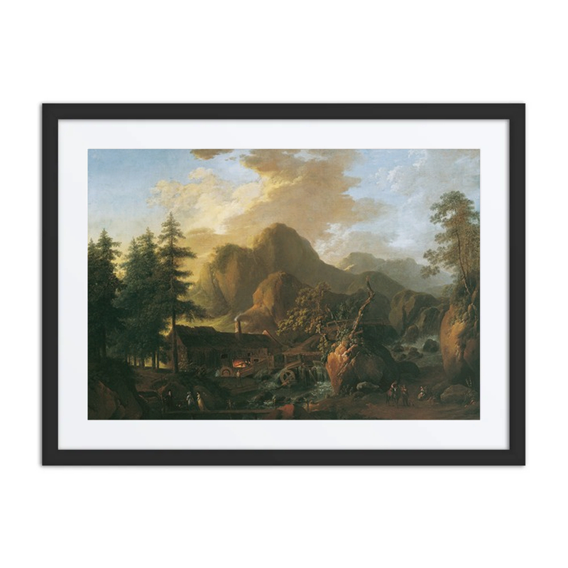 Landscape with Hammer Mill