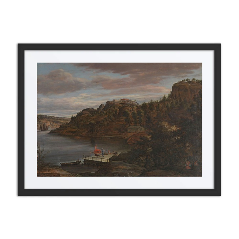 Landscape with Harbor