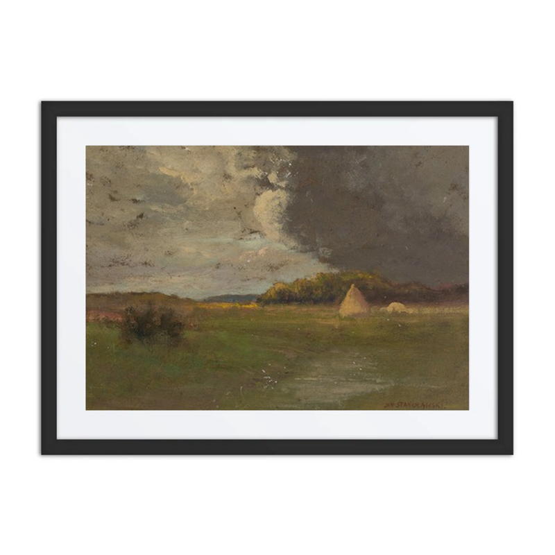 Landscape with Haystack