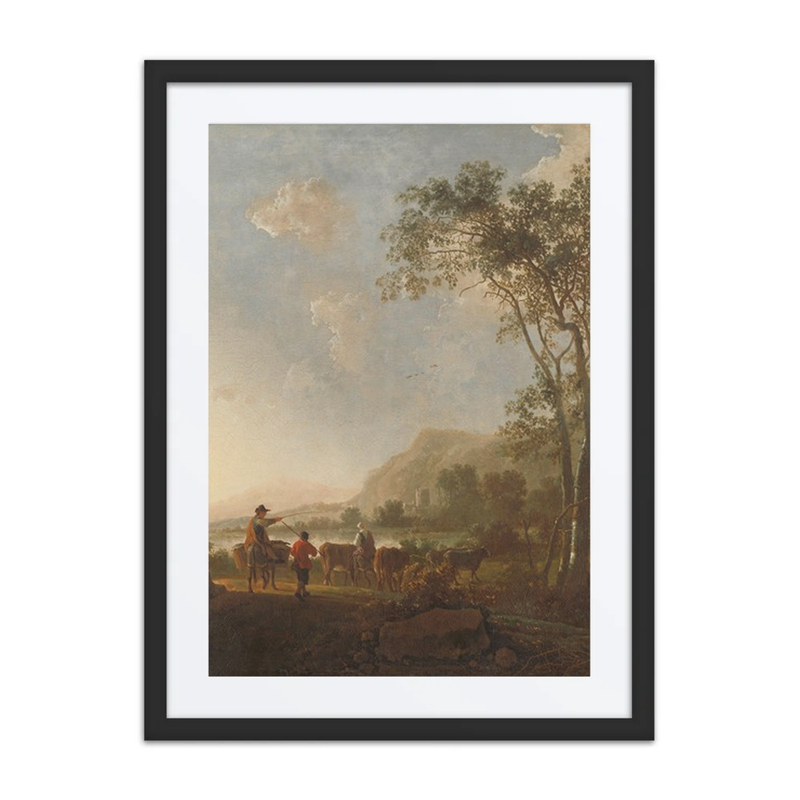 Landscape with Herdsmen and Cattle