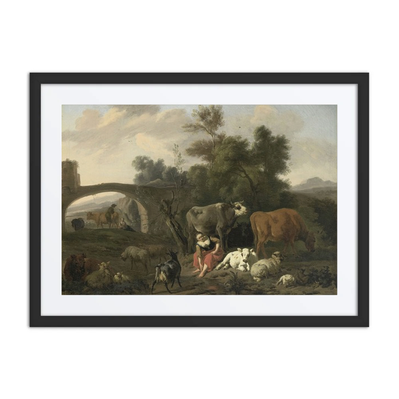Landscape with Herdsmen and Cattle