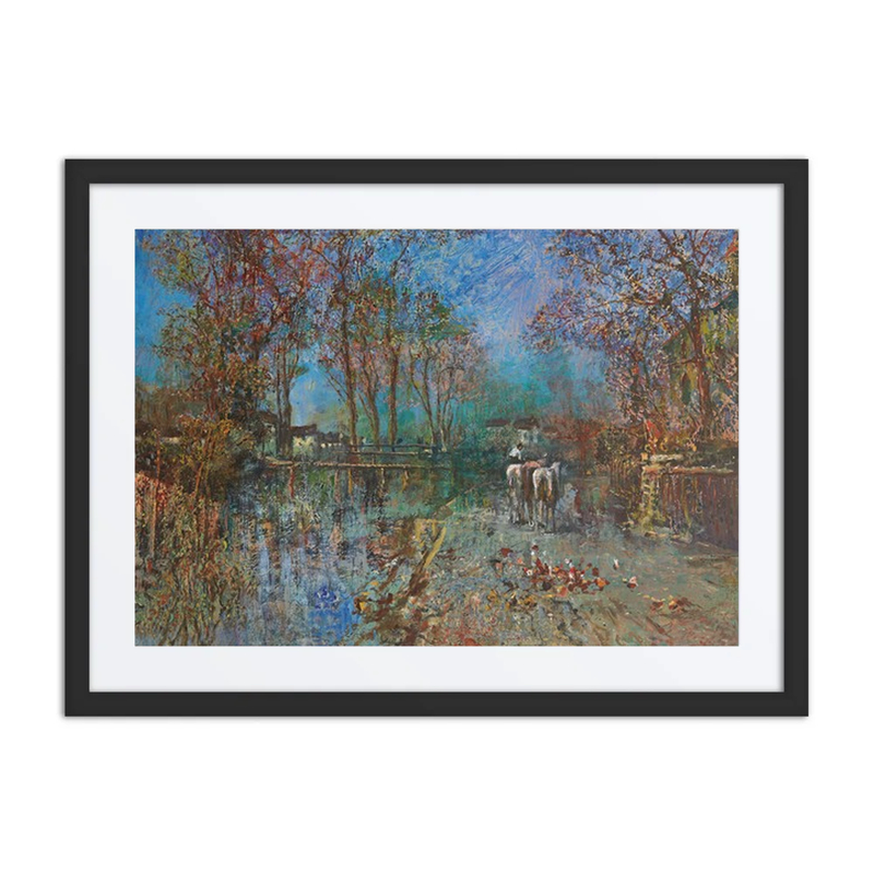 Landscape with Horses