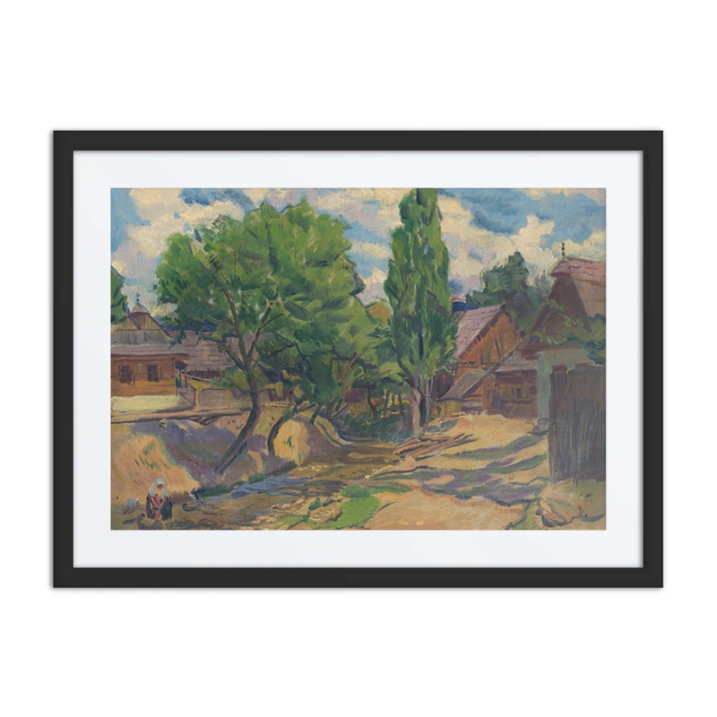 Landscape with Houses