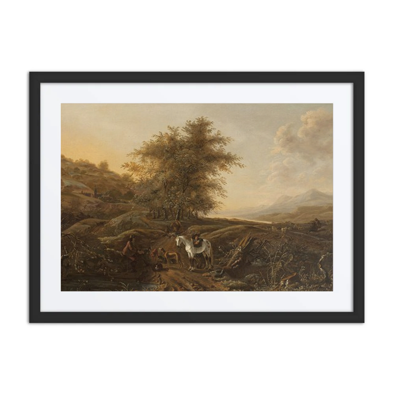Landscape with Hunters