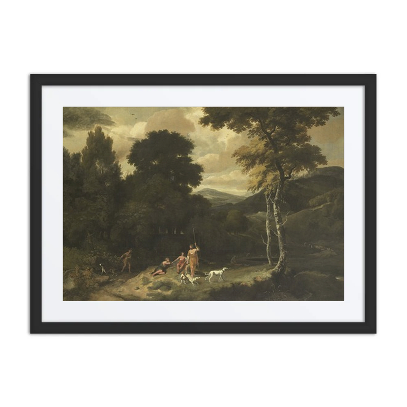 Landscape with Hunters