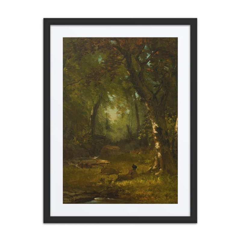 Landscape with Huntsman