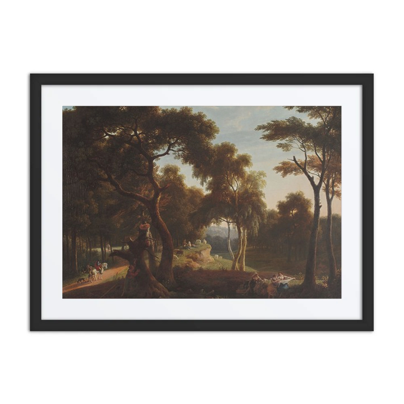 Landscape with Laundresses at the Waterside