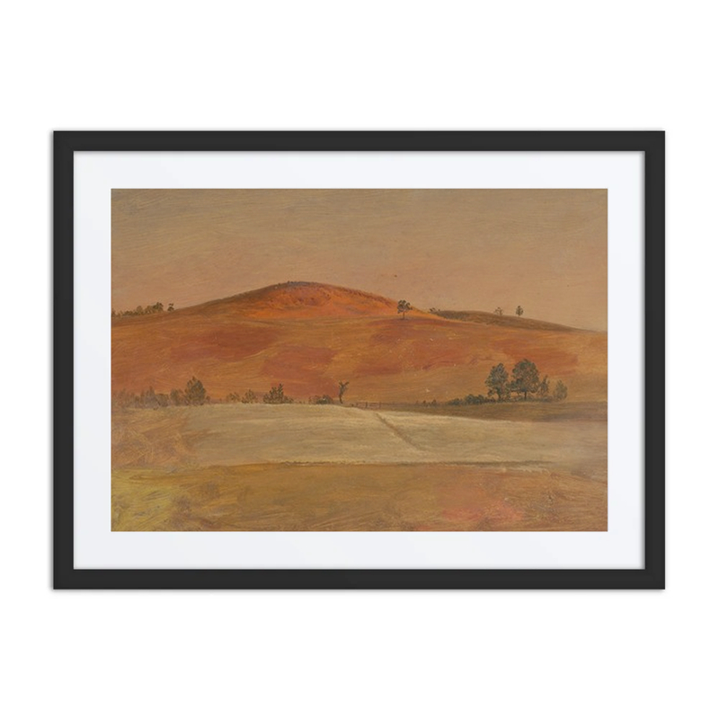 Landscape with Low Hill and Fields