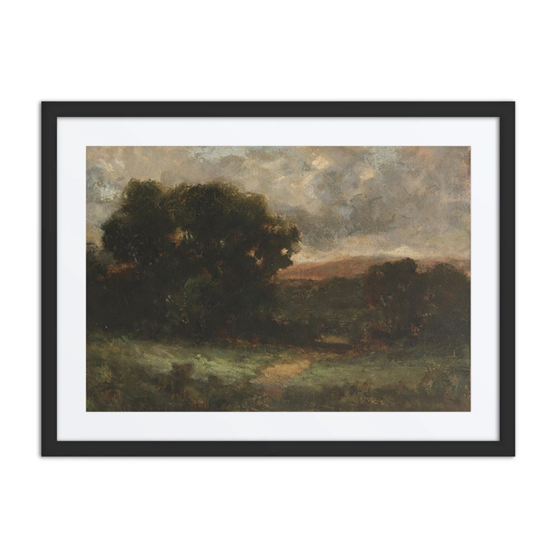 Landscape with Meadow and Trees
