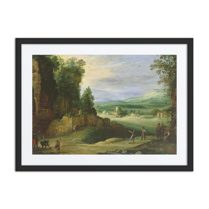 Landscape with Men Playing ‘Mail à la Chicane’
