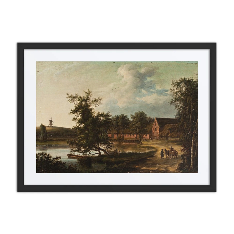 Landscape with Mill at Bromme Near Sorø