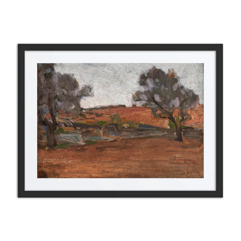 Landscape with Olive Trees