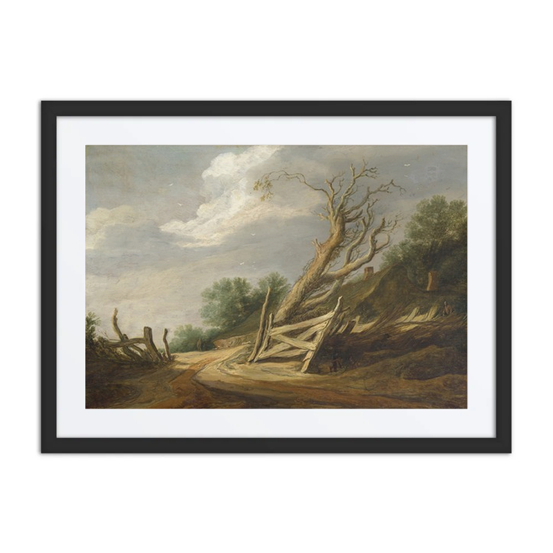 Landscape with Open Gate