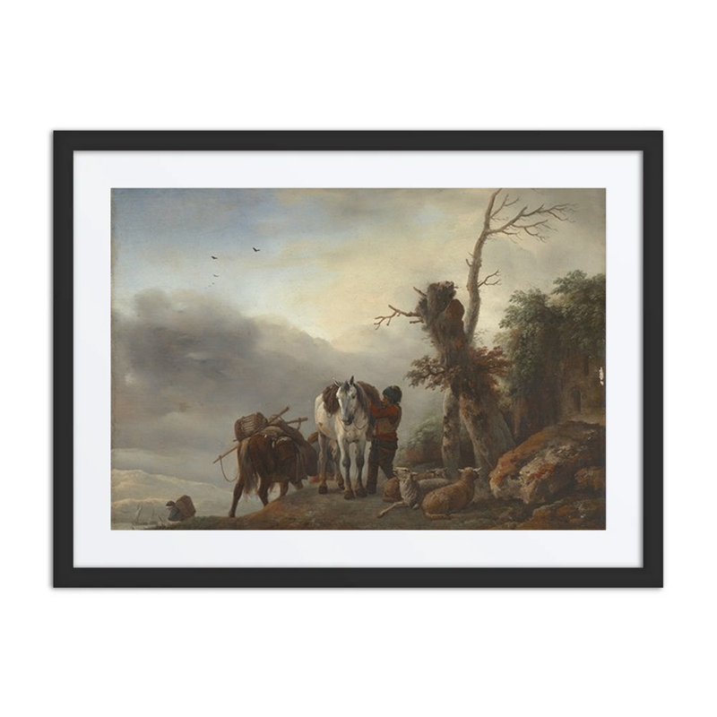 Landscape with Packhorses