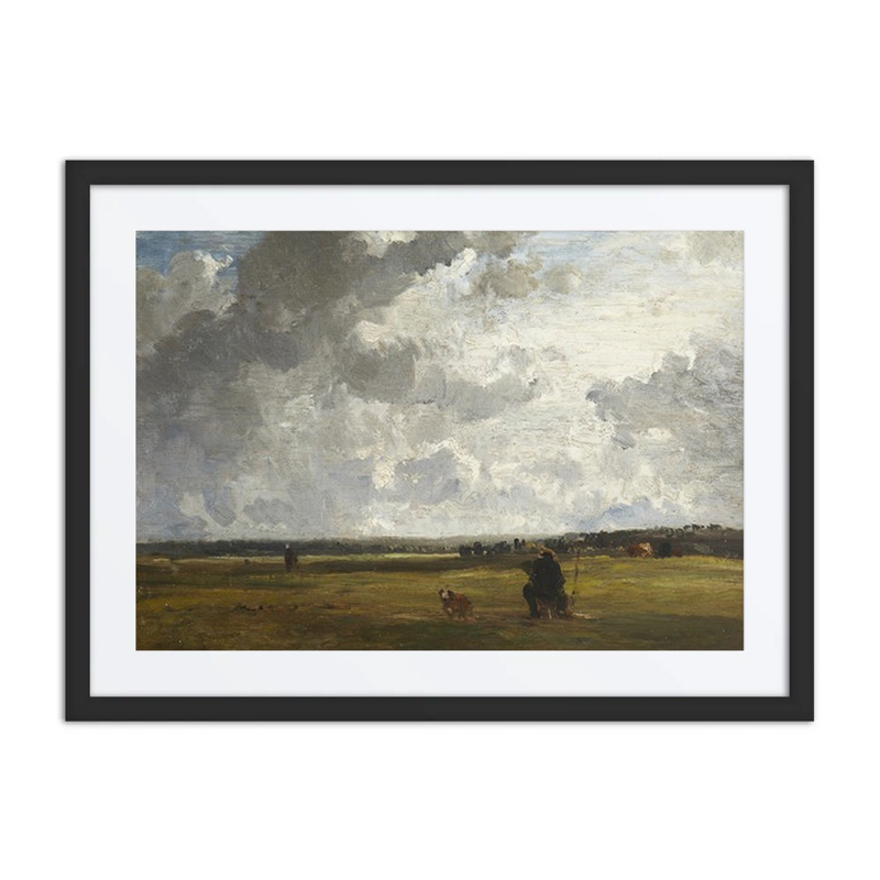 Landscape with Painter at Easel