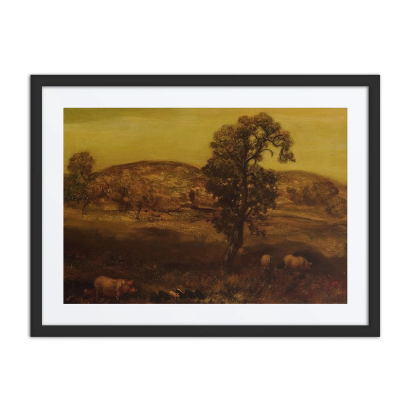Landscape with Pigs
