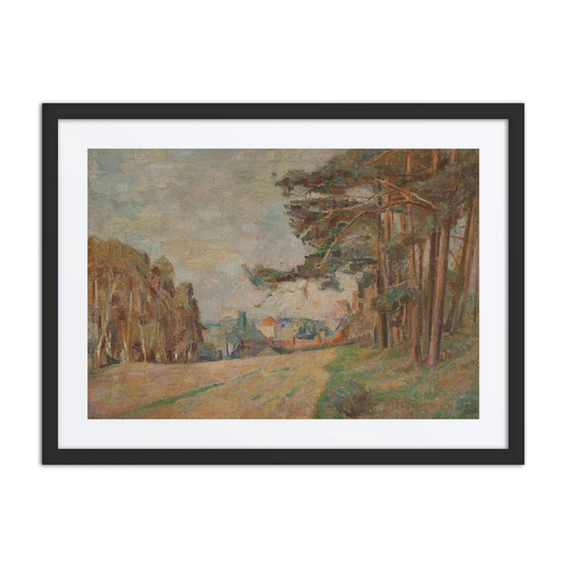 Landscape with Pine Trees