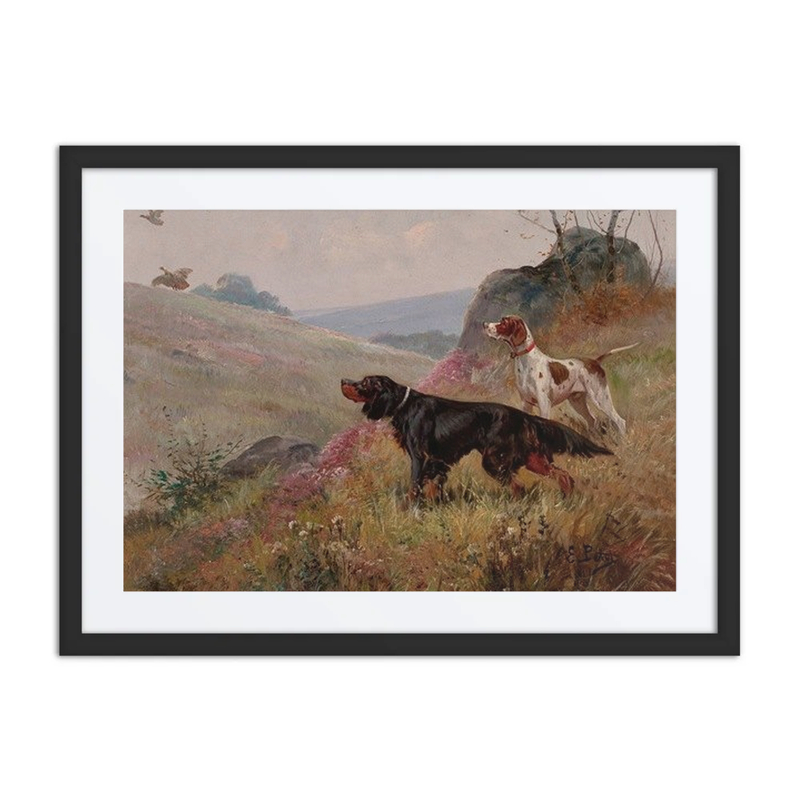 Landscape with Pointer and Setter