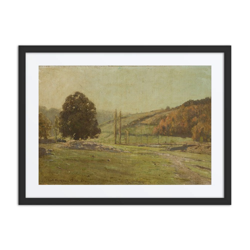 Landscape with Poplars