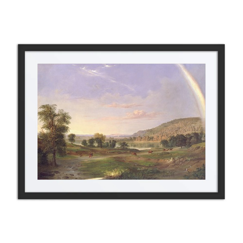 Landscape with Rainbow