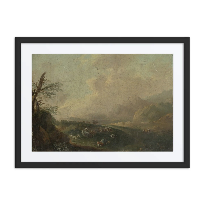 Landscape with Resting Shepherd