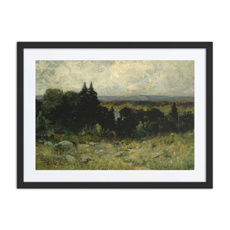 Landscape with Rocks and Trees