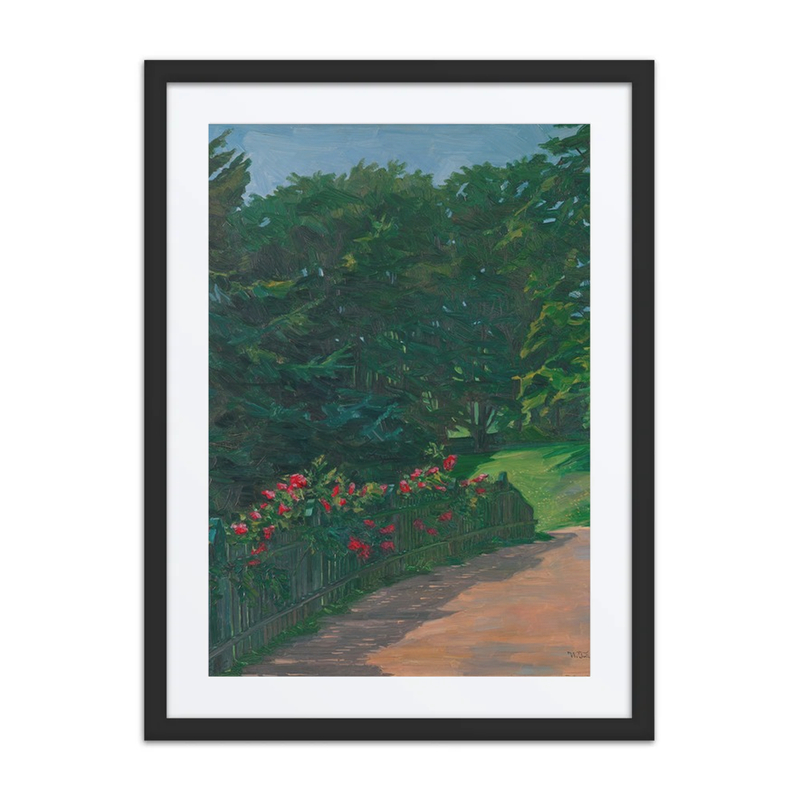 Landscape with Roses