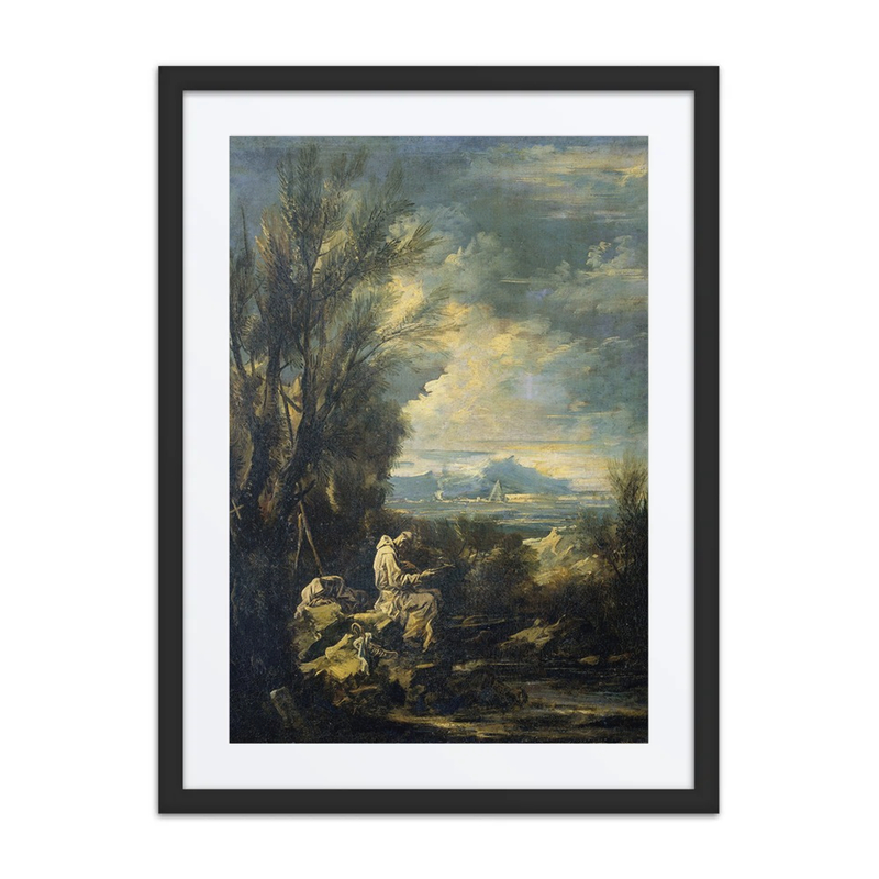 Landscape with Saint Bruno