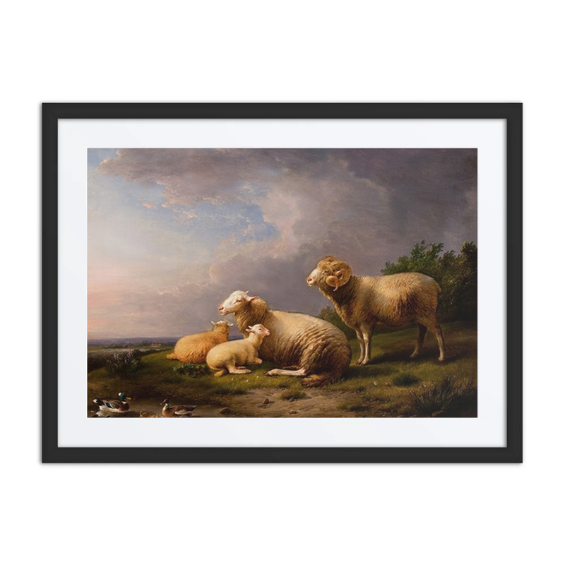 Landscape with Sheep