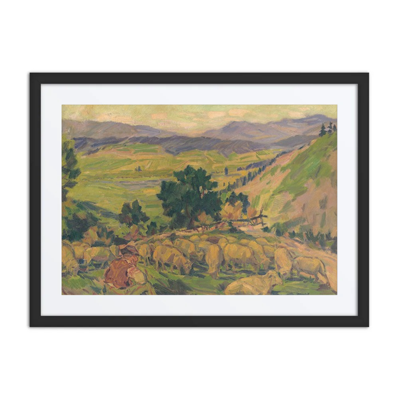 Landscape with Sheep