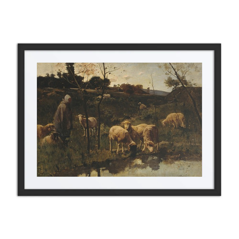 Landscape with Sheep, Picardy