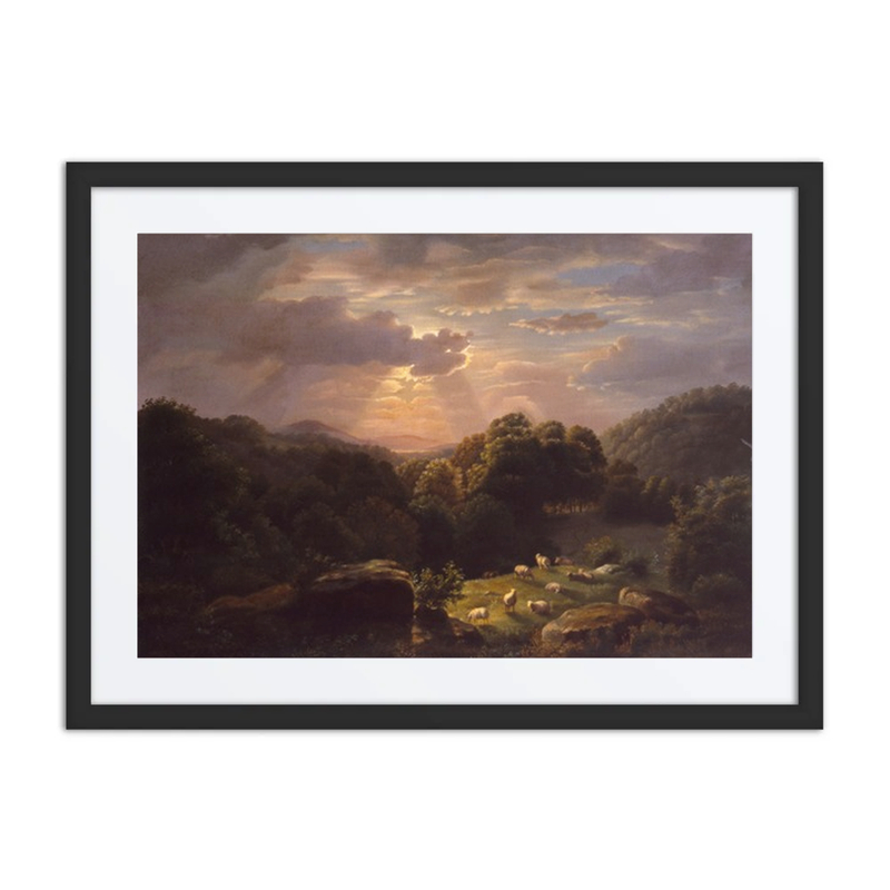 Landscape with Sheep