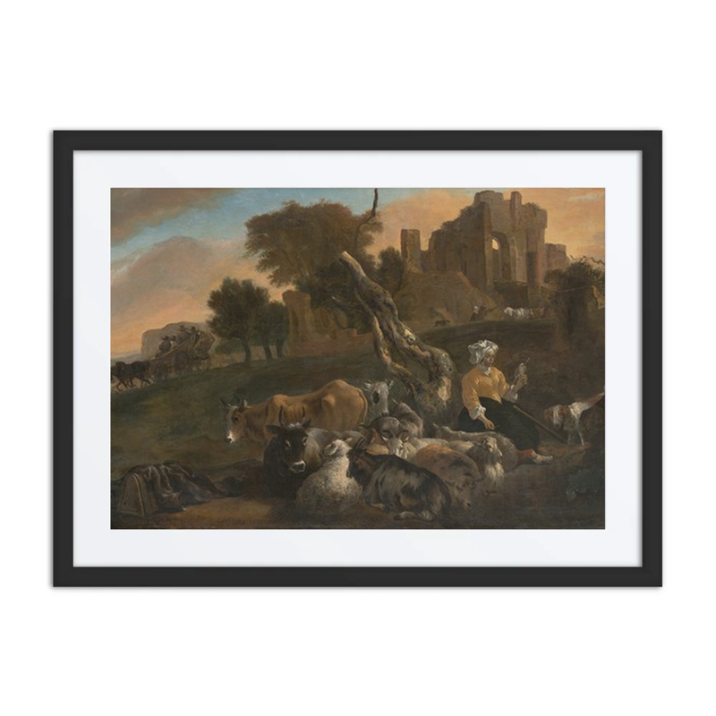 Landscape with Shepherdess
