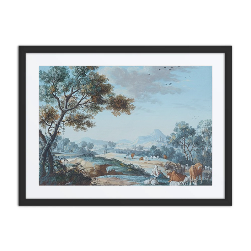 Landscape with Shepherds and Animals