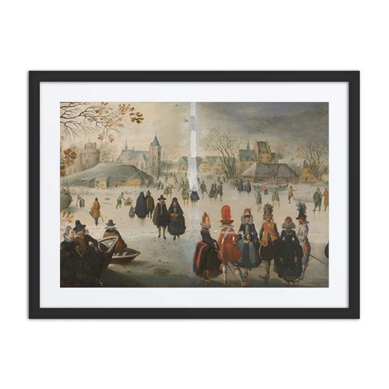 Landscape with Skaters