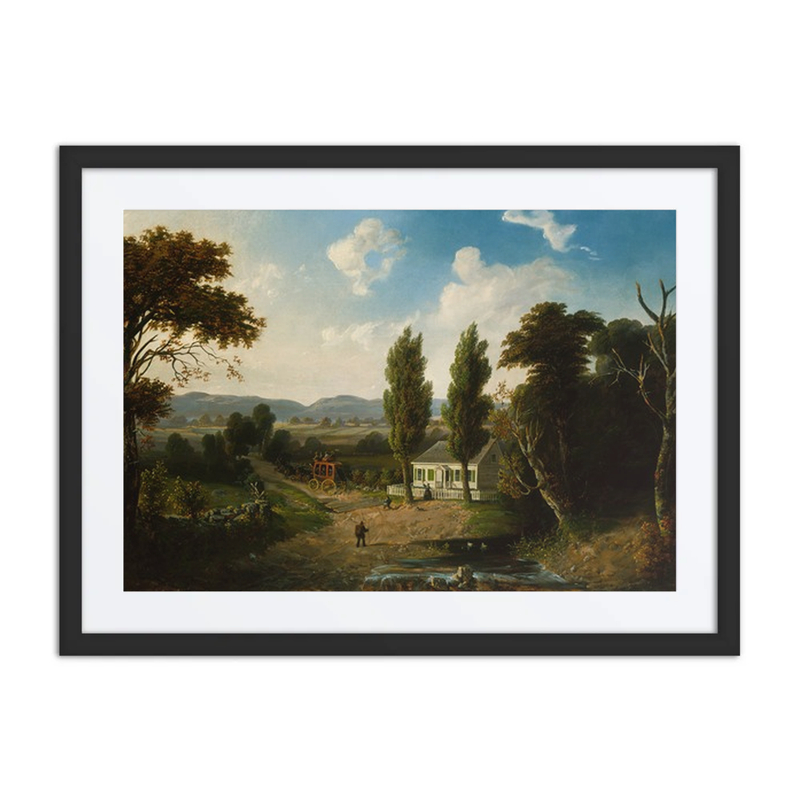 Landscape with Stagecoach