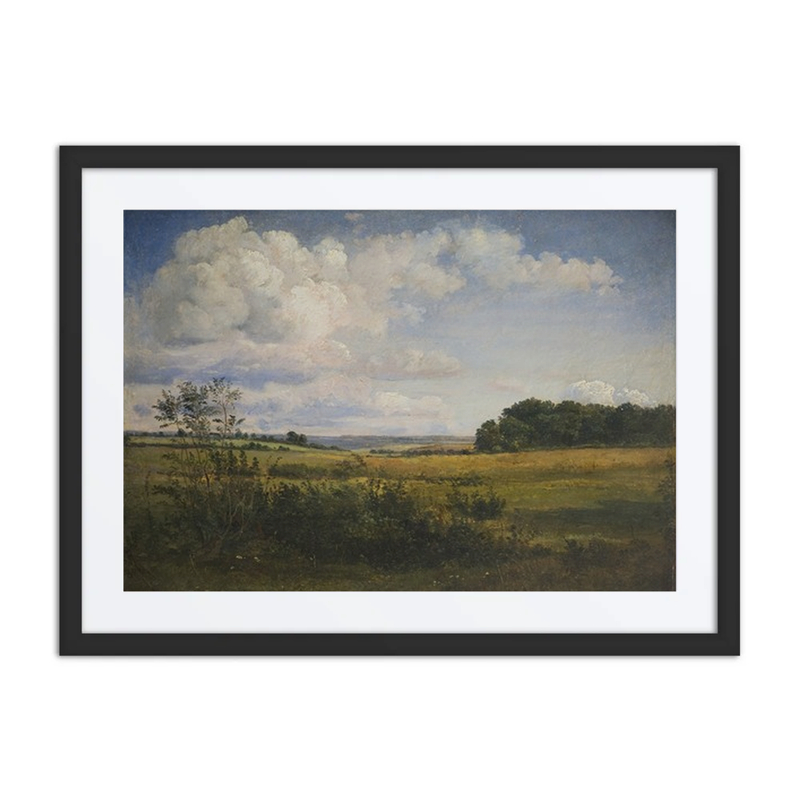 Landscape with Sunlit Clouds